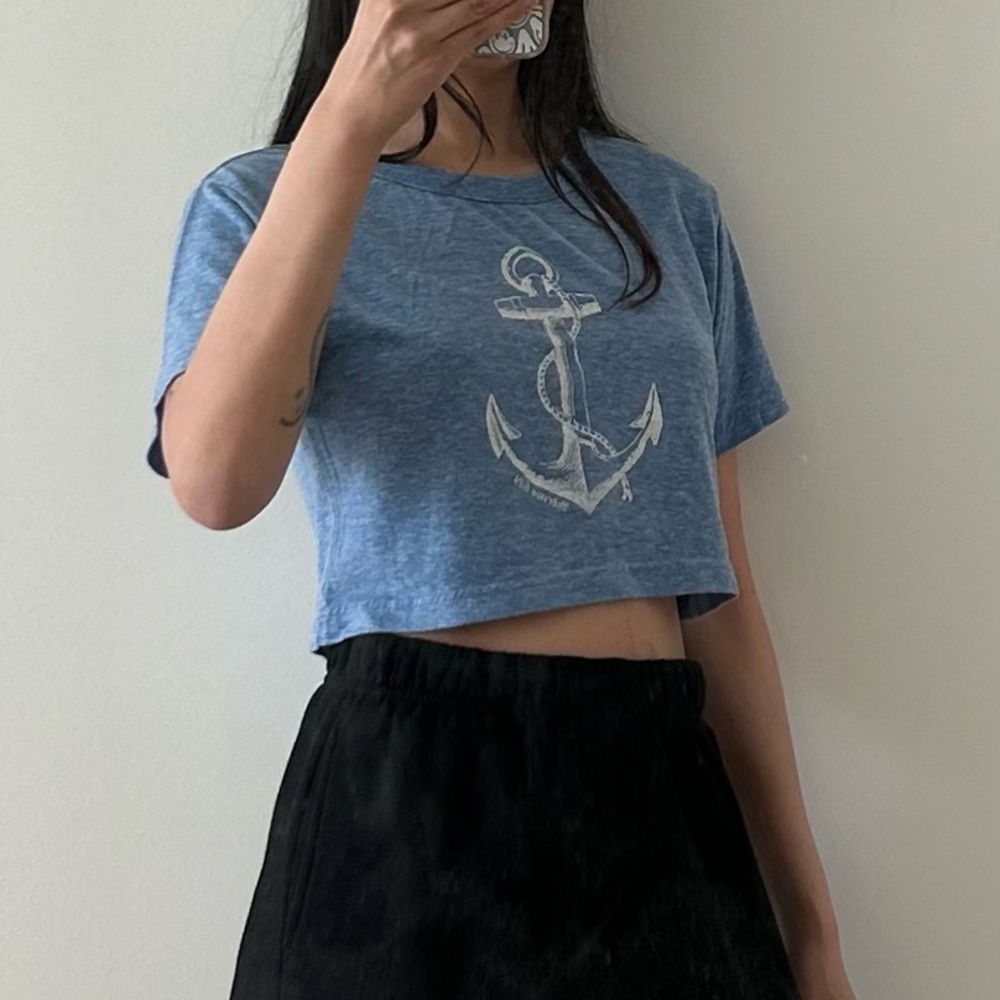AMERICAN APPAREL cropped t-shirt
